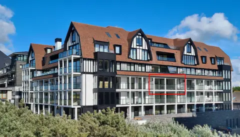 Branding Wohnung mit Meerblick in Cadzand Zeeland westzijde