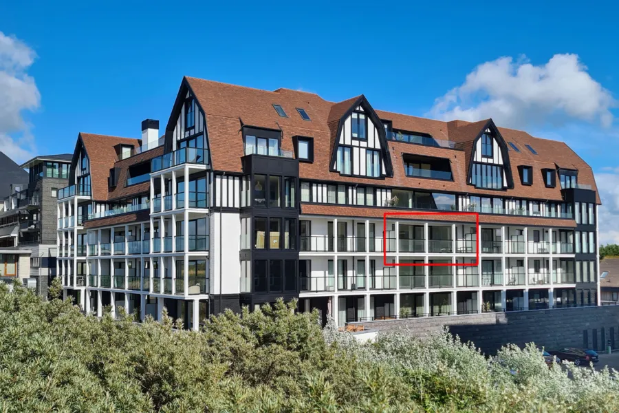 Branding Wohnung mit Meerblick in Cadzand Zeeland westzijde