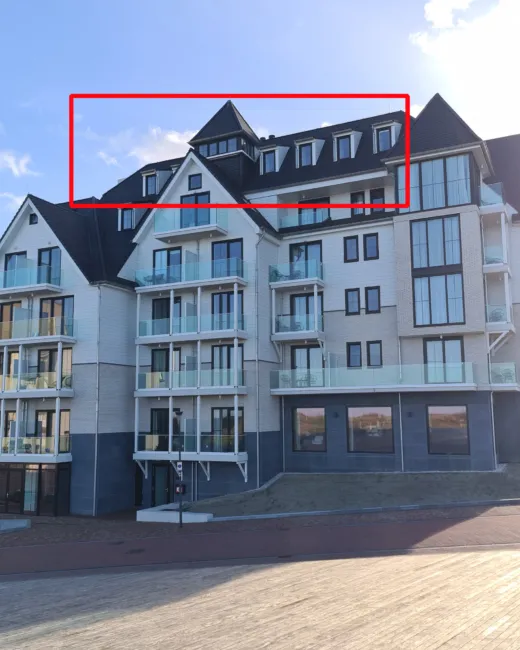 Residentie de Schelde 601 Penthouse mit Meerblick Cadzand-Bad Zeeland
