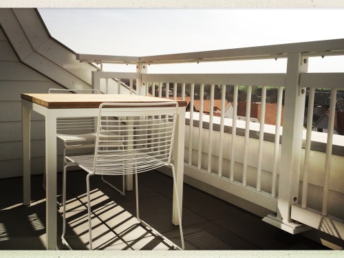 Cadzand zeeland ferienwohnung balkon